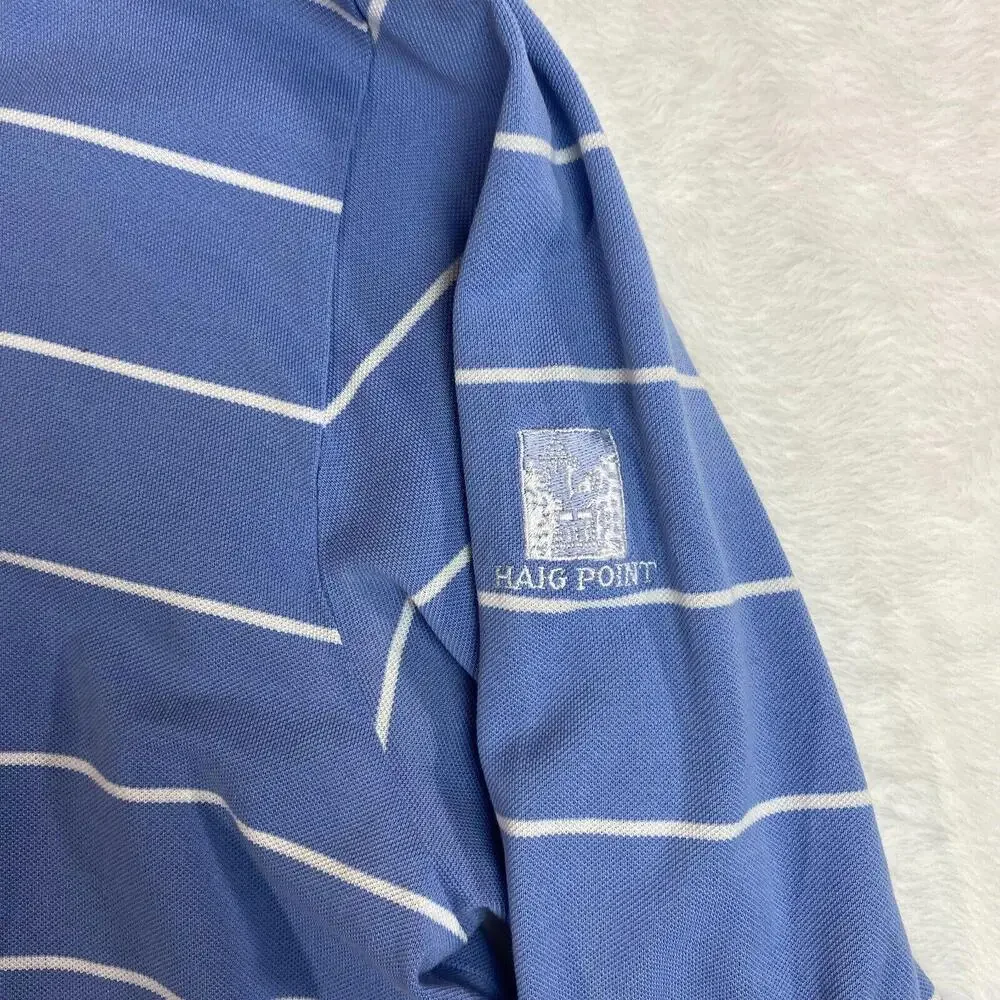 Ralph Lauren Polo Golf Shirt - 100% Pima Cotton - Haig Point‎ Club - Large Size